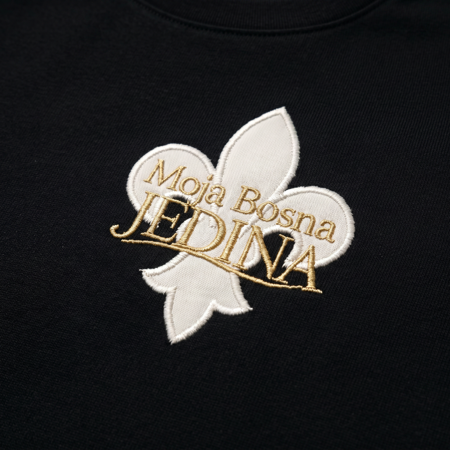 Moja Bosna JEDINA Hoodie -Black Gold