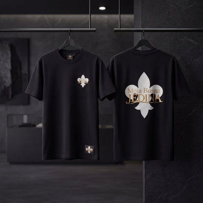 Moja Bosna JEDINA T-Shirt – Black Gold